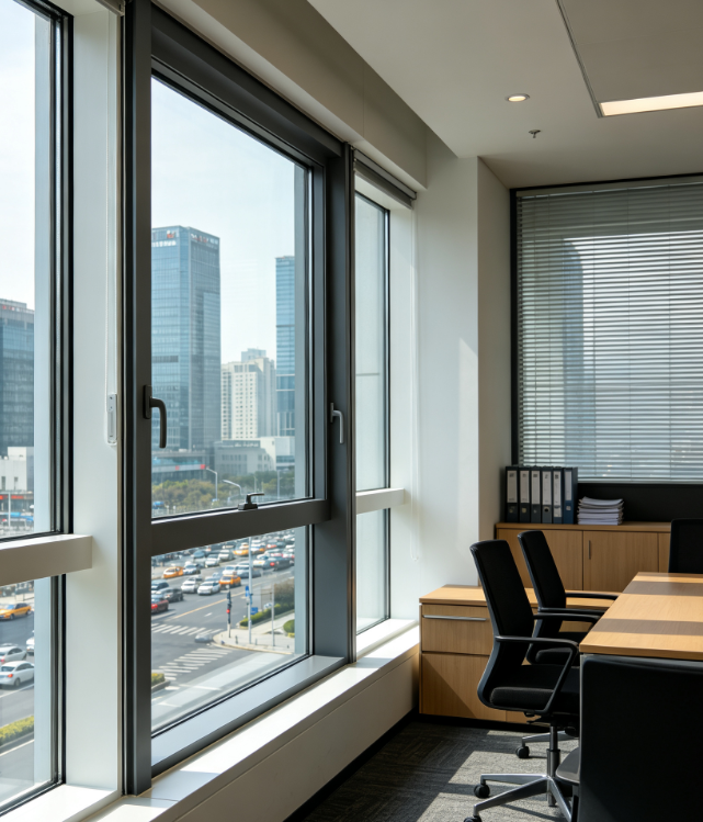 Acoustic Office Windows