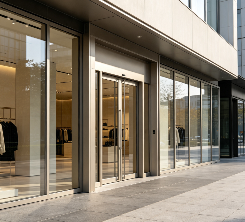 Aluminum Commercial Doors