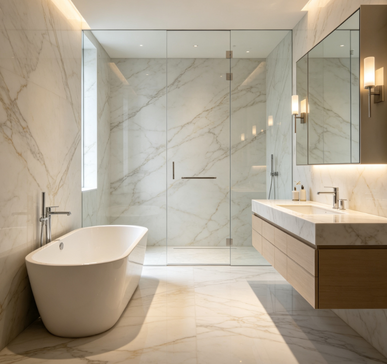 Bathroom Marble Applications