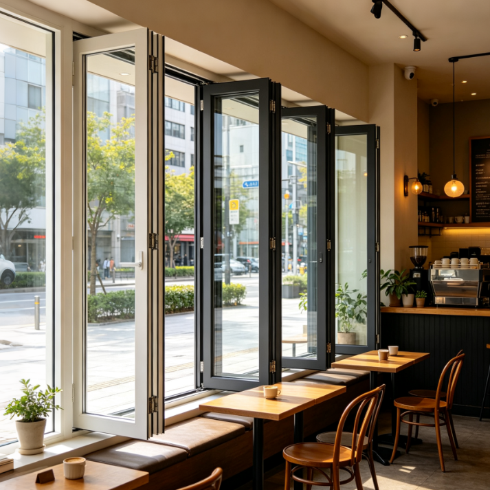 Café & Bar Folding Windows