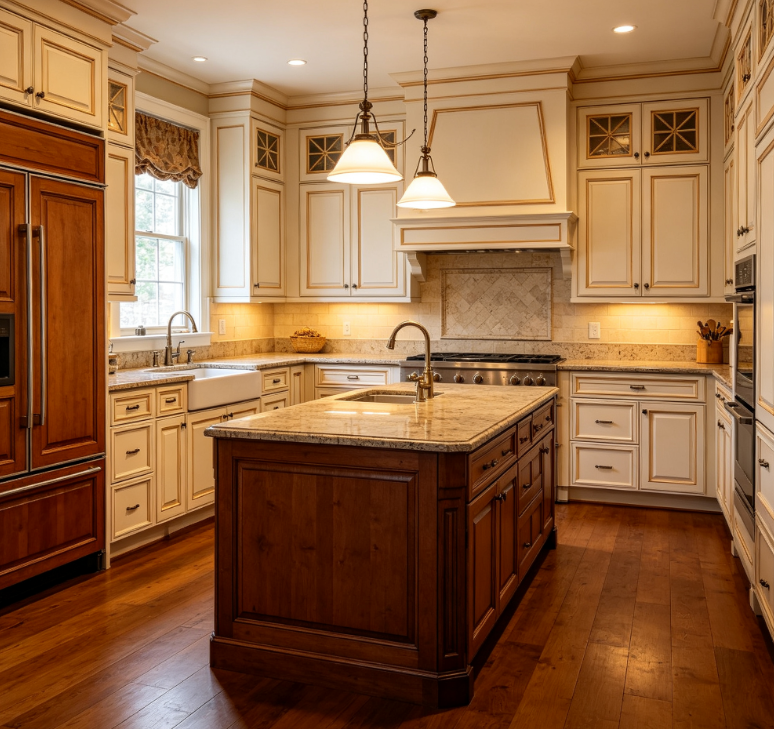 Classic Luxury Kitchen Cabinets