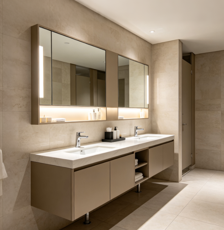 Commercial Bathroom Cabinets