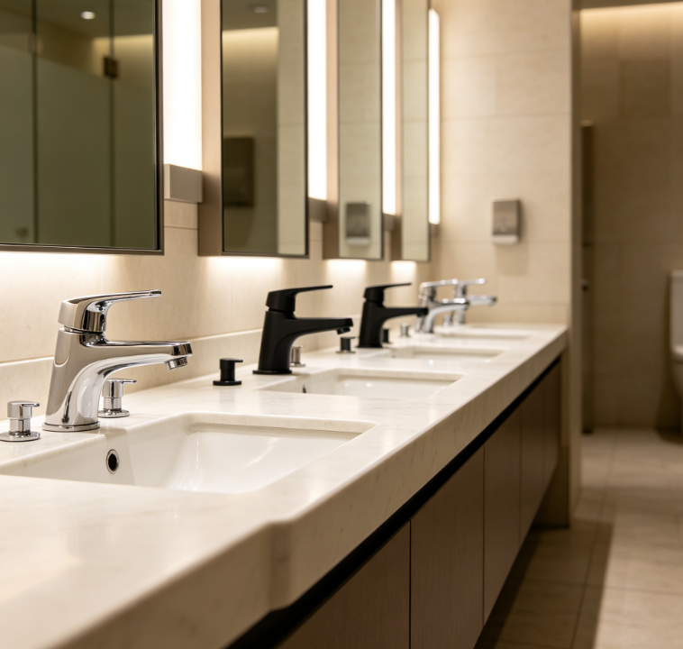Commercial Bathroom Faucets