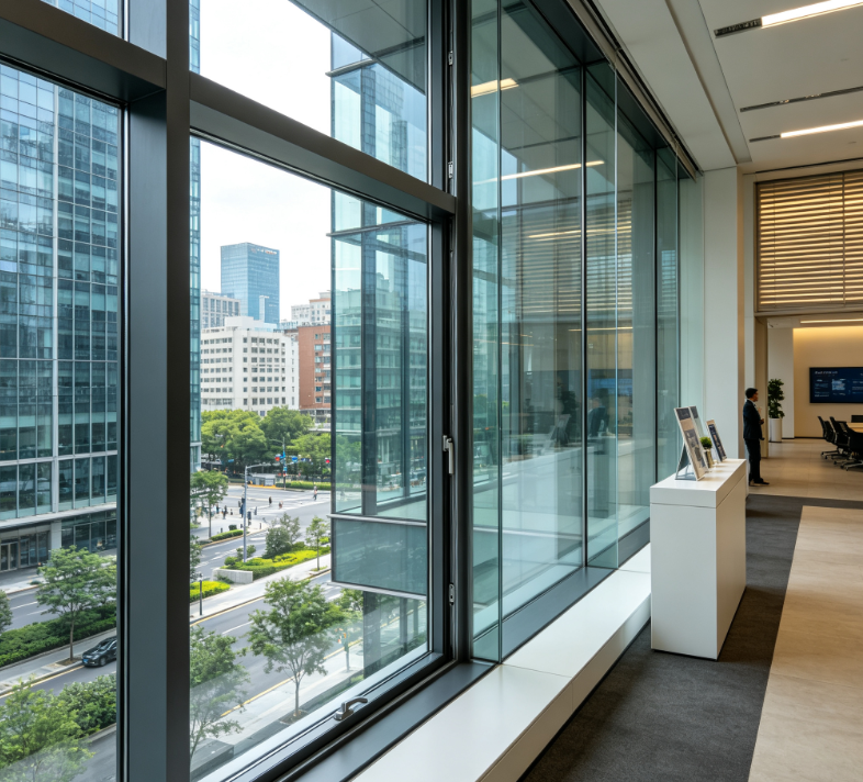 Commercial Double Glazed Window