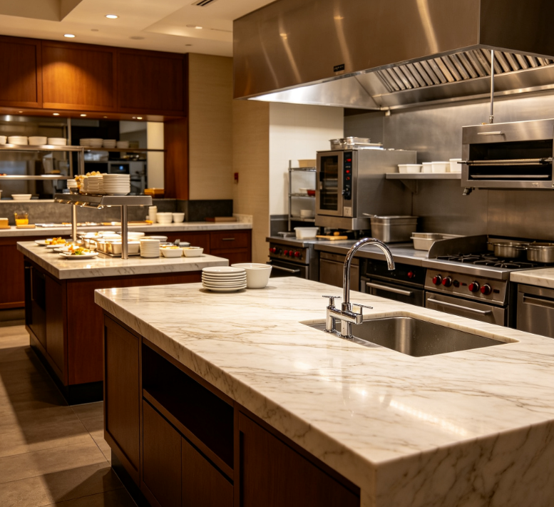 Commercial Kitchen Countertops