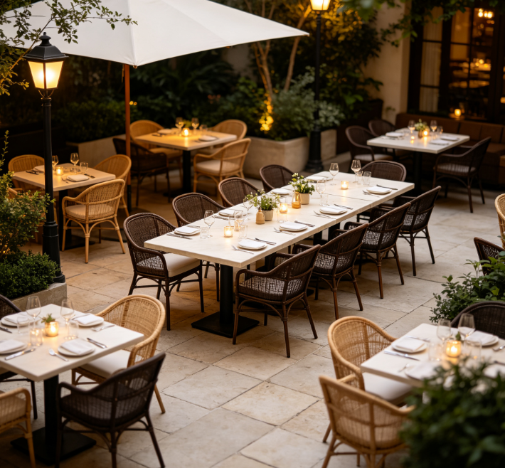 Commercial Outdoor Seating