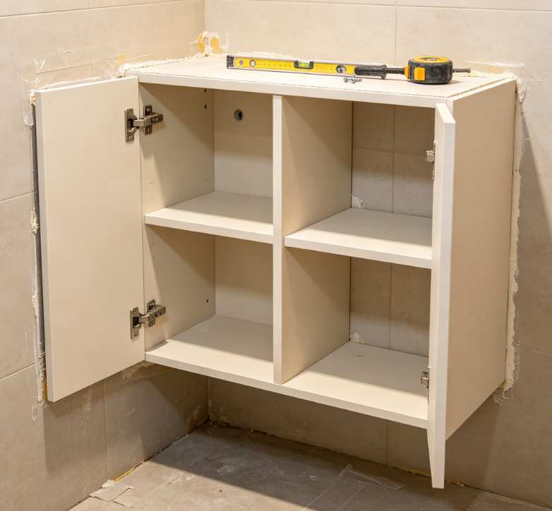 Custom Bathroom Storage Solutions