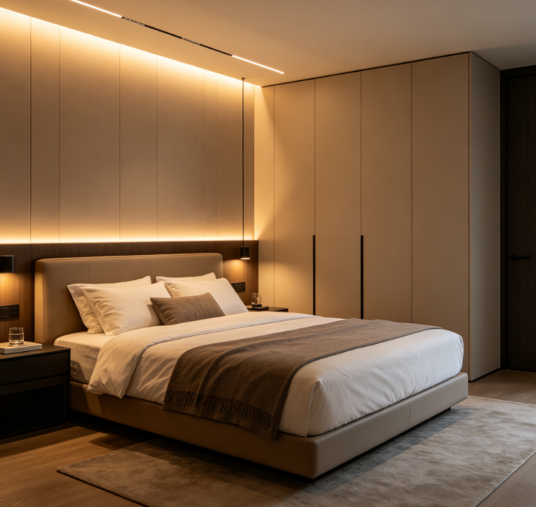 Custom Bedroom Lighting