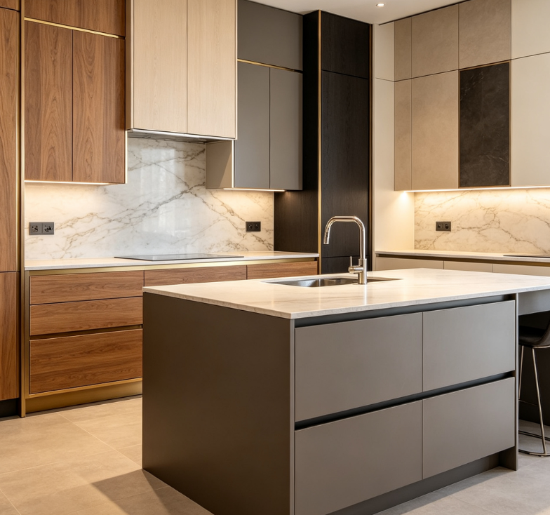 Custom Materials & Finishes