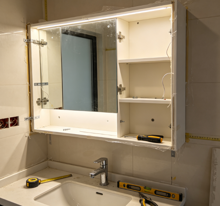 Custom Mirror Cabinets