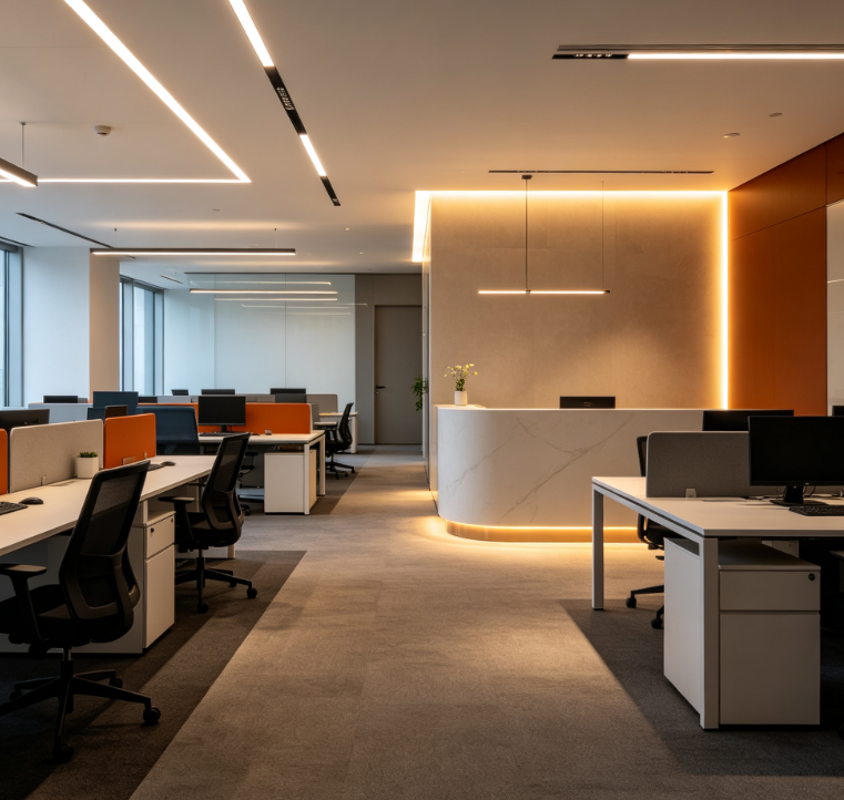 Custom Office Lighting