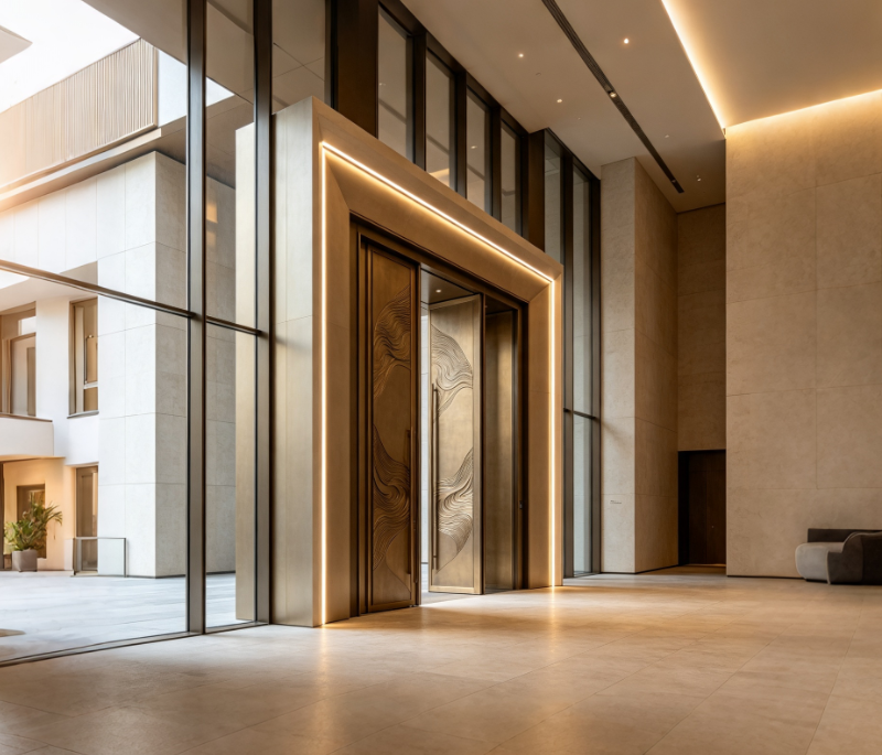 Custom Public Building Doors