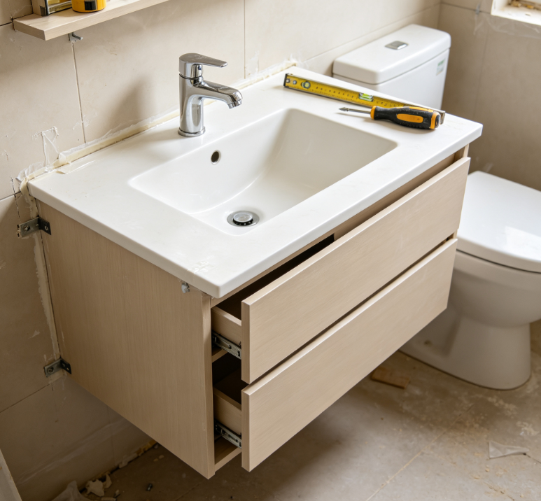 Custom Under Sink Cabinets