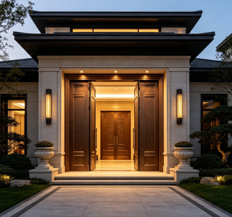 Double Villa Doors