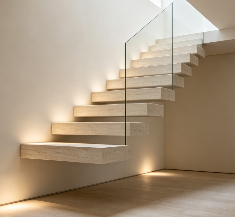 Floating Stone Stairs