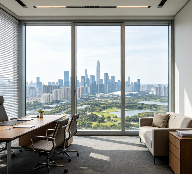 Floor To Ceiling Office Windows