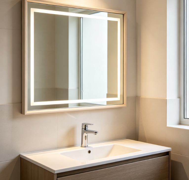 Framed Bathroom Mirrors