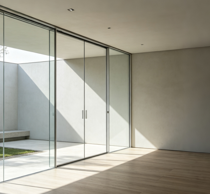 Frameless Glass Doors