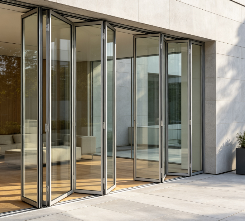Glass Folding Doors