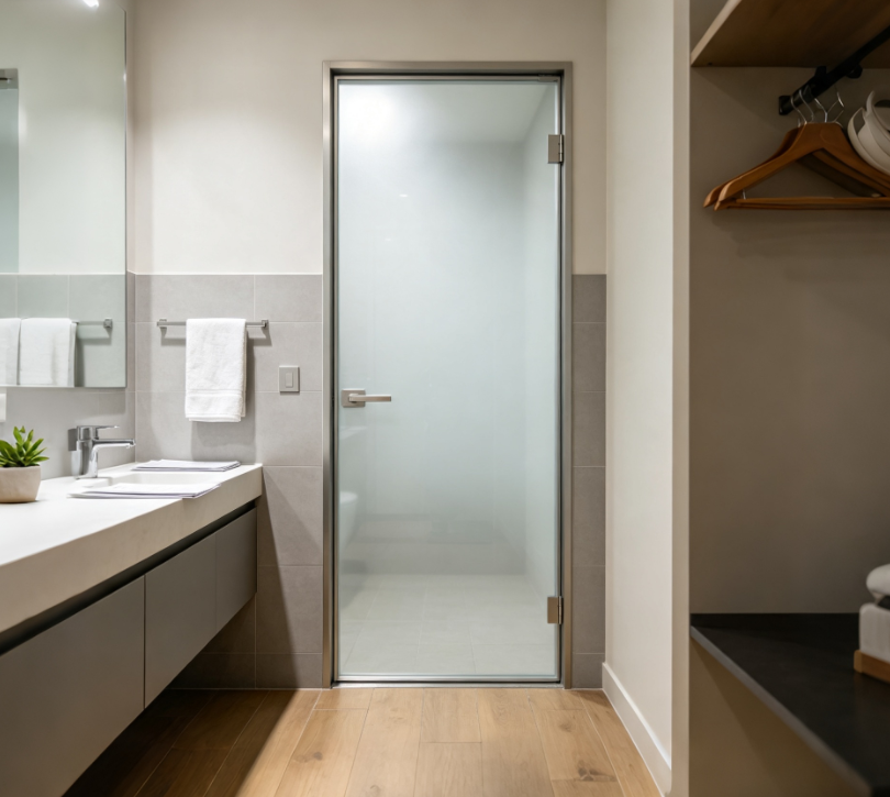 Glass Minimalist Doors