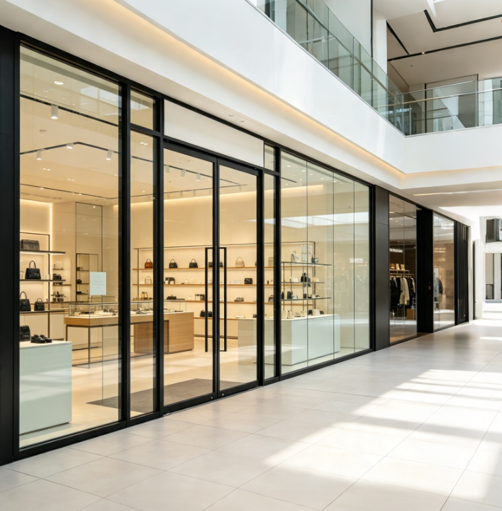 Glass Storefront Doors