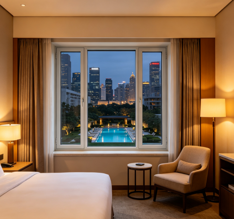 Guest Room Windows