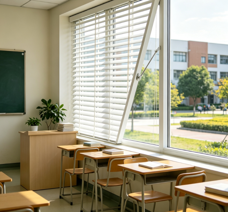 Hospital & School Louver Windows