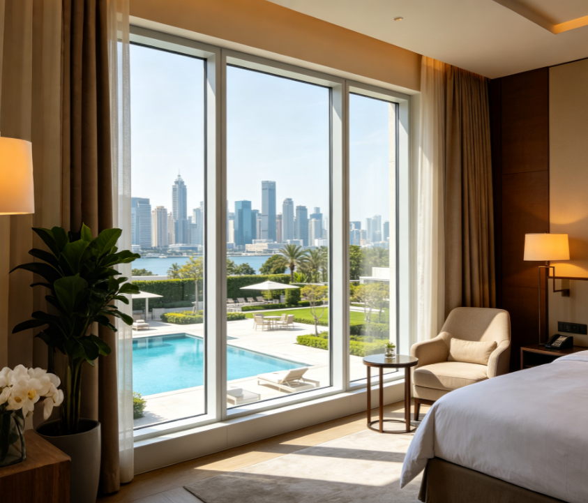 Hotel Aluminum Windows