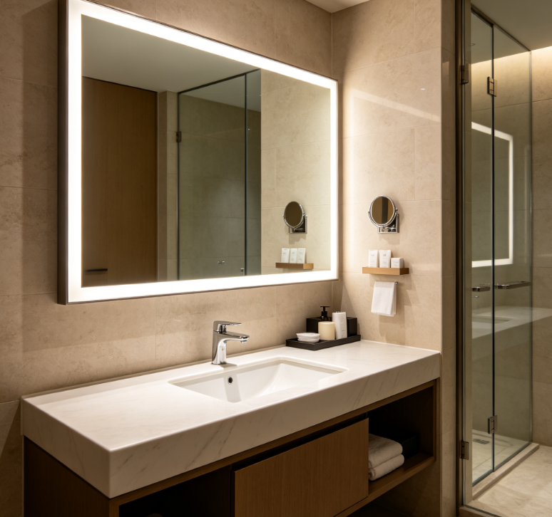 Hotel Bathroom Mirrors