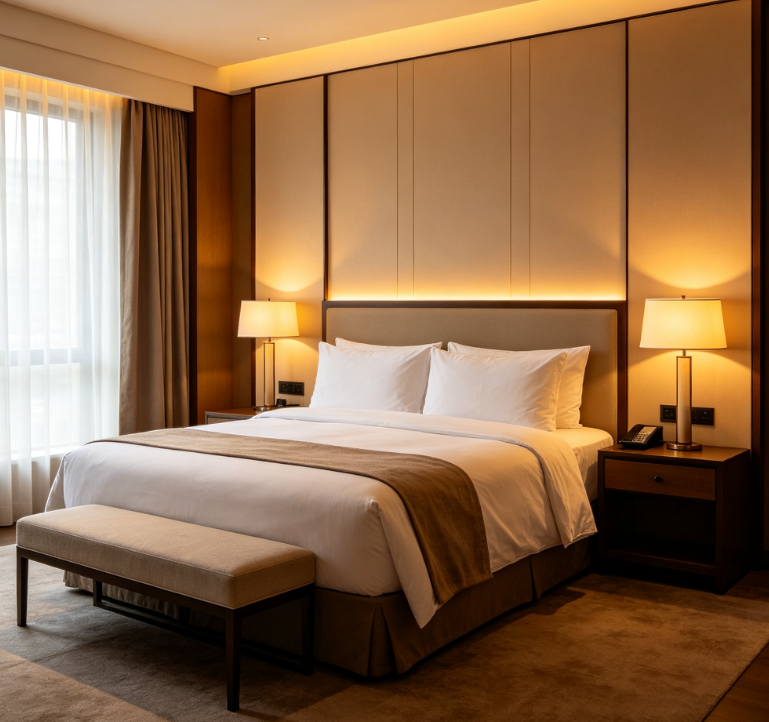 Hotel Bedroom Lighting
