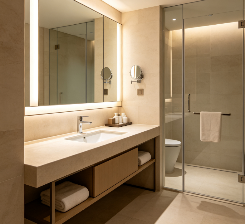 Hotel & Commercial Vanity Countertops