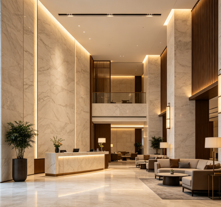 Hotel & Lobby Wall Stone