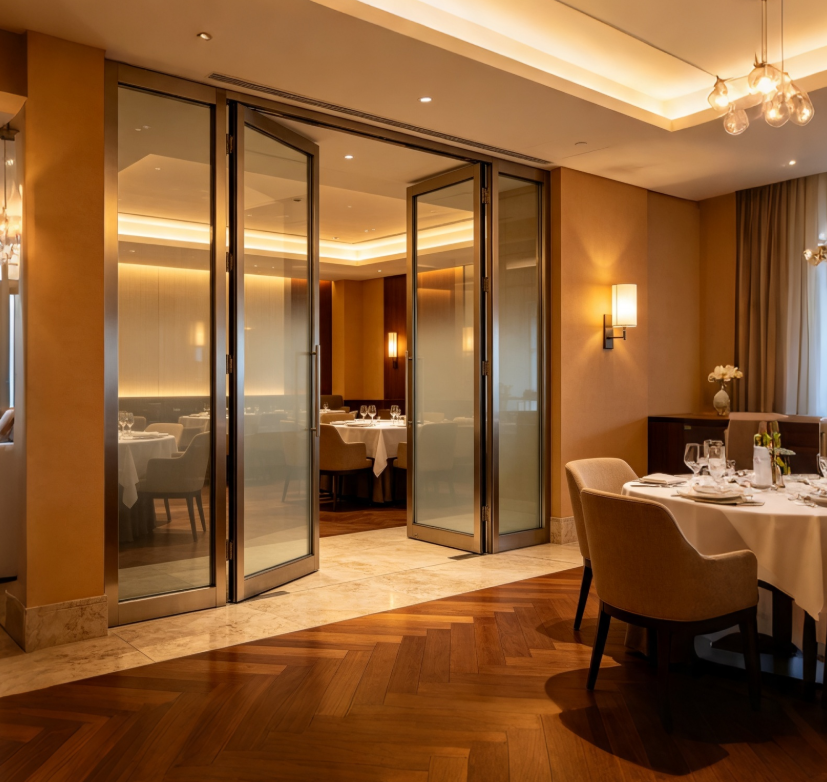 Hotel & Restaurant Glass Doors