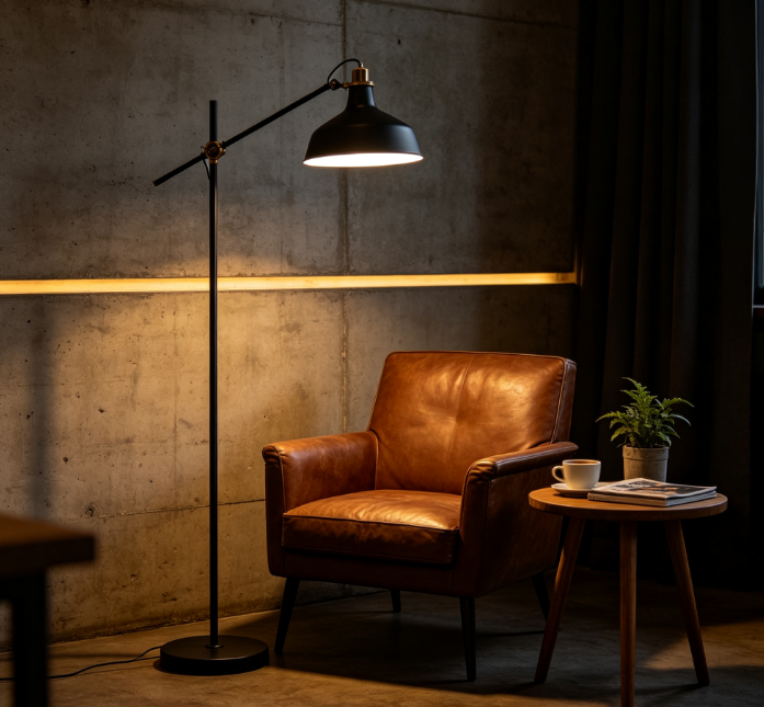 Industrial Floor Lamps