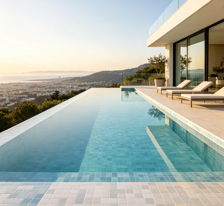 Infinity Pool Tiles