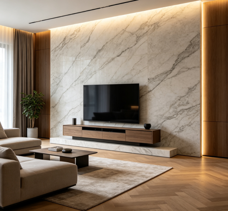 Interior Feature Wall Stone