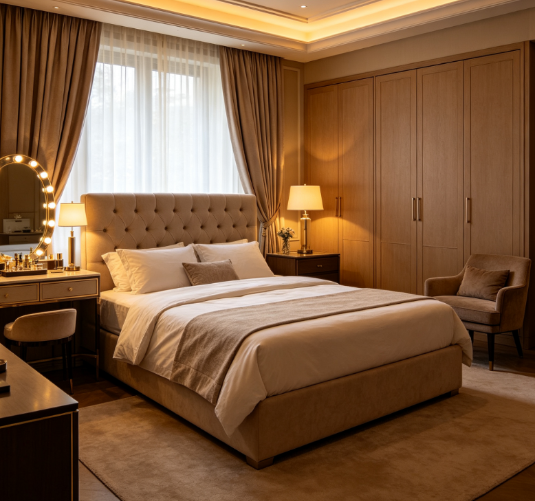 Luxury Bedroom Furniture Solution
