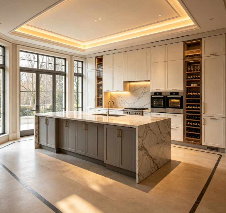 Luxury Kitchen Island Design