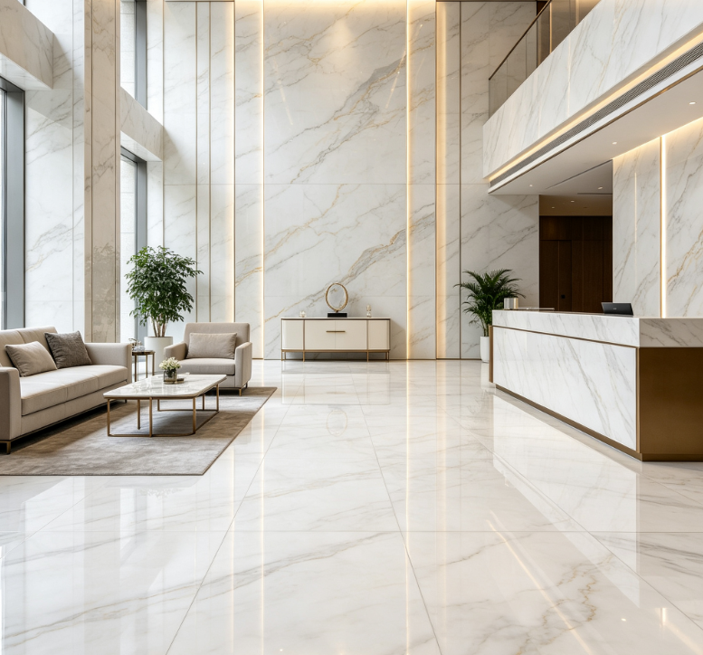 Marble Look Glossy Tiles