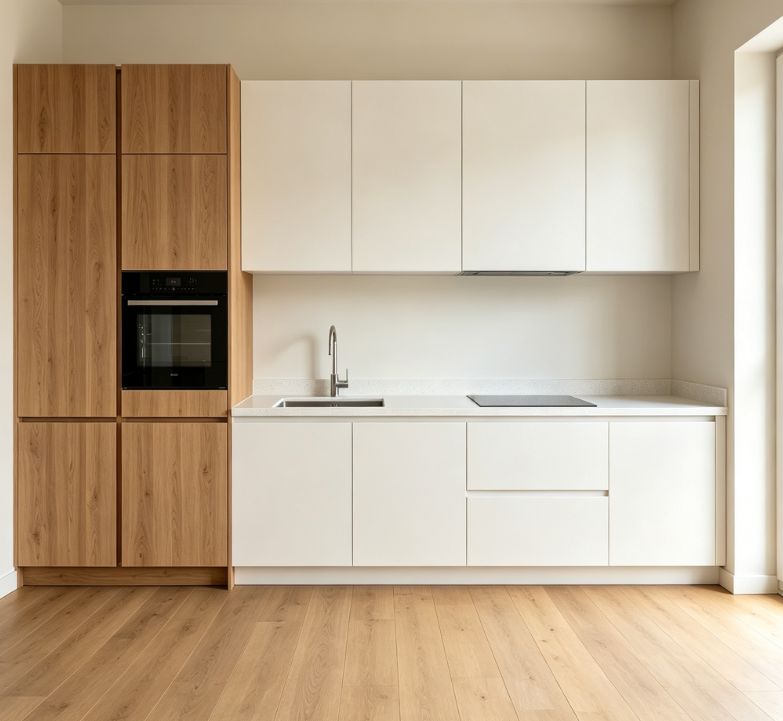 Melamine Mdf Kitchen Cabinets