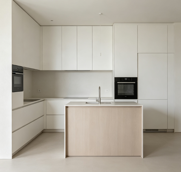 Minimalist Modern Kitchen Cabinets
