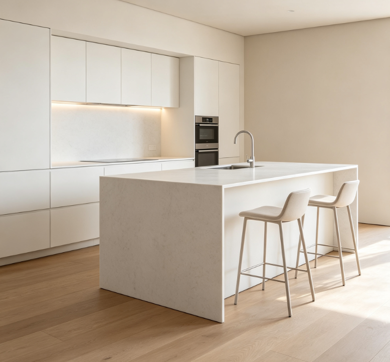 Modern Peninsula Kitchen Cabinets