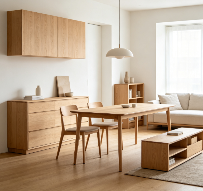 Natural Wood Furniture Sets