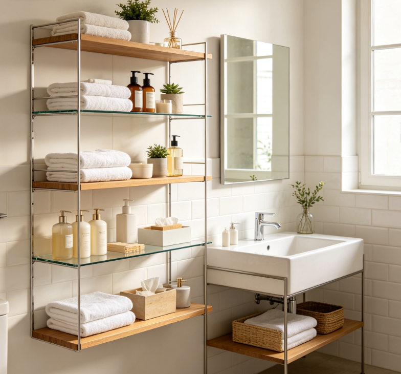 Open Shelf Storage Units