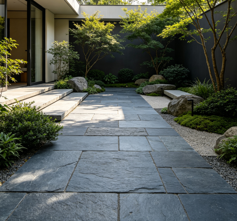 Outdoor Slate Paving