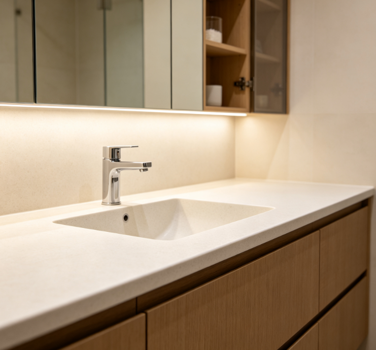 Quartz Bathroom Vanities