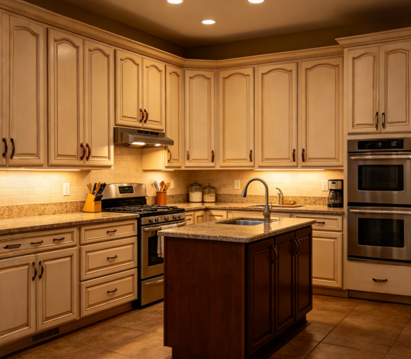 Raised Panel Kitchen Cabinets