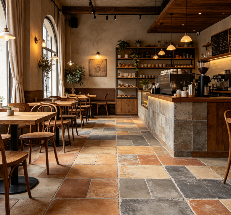 Restaurant & Café Rustic Tiles