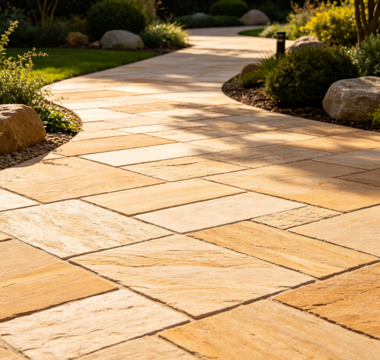 Sandstone Paving