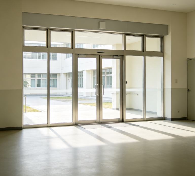 School Building Doors